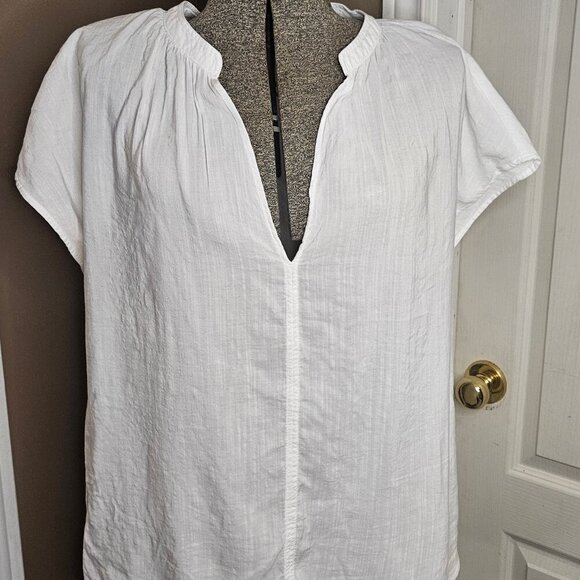 H&M Lightweight Short Sleeve Blouse szL - Picture 4 of 10